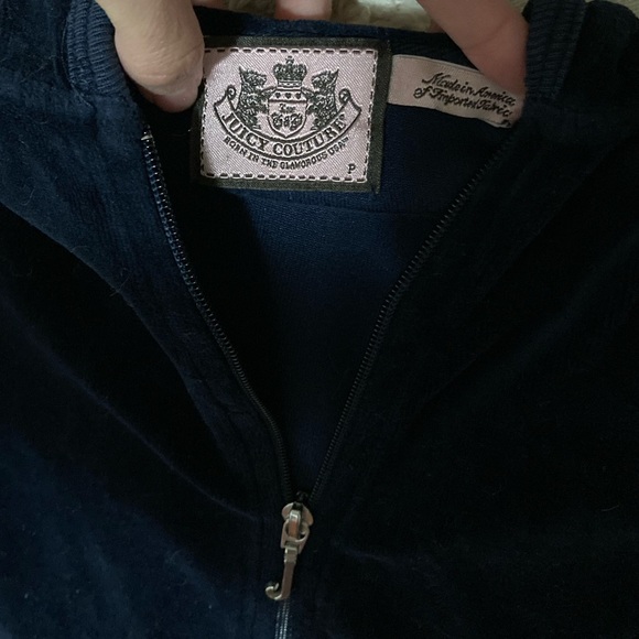 SOLD-Juicy Couture “Cupcake Couture” Velour Jacket - Picture 3 of 5